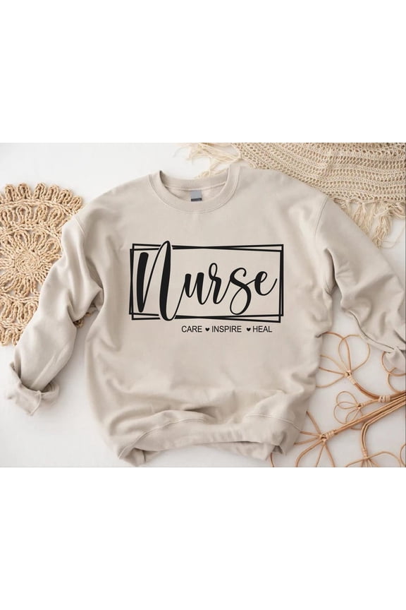 Nurse Sweatshirt, RN Sweatshirt, Nurse,Nursing School Graduation Gift,ER Nurse Sweater,Nurse Crewneck,Future Nurse Shirt,Nurse Gift SWEATSHIRT All Size S-5XL