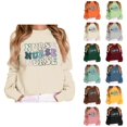 thumbnail image 1 of Nurse Sweatshirts for Women 2025 Fall Winter Long Sleeve Crewneck Graphic Sweat Shirts Pullover Tops, 1 of 1