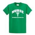 thumbnail image 1 of Nurse T-shirt Nursing the Hardest Job You Will Ever Love RN LPN CNA Hospital Tee Unisex Shirt-Kelly-XL, 1 of 4