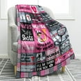 thumbnail image 1 of Nurse Theme Blanket Nurse Gifts for Women, Nurses Week, Birthday, Christmas, Soft Warm Throw Blanket for Bed Couch 50"x60", 1 of 6