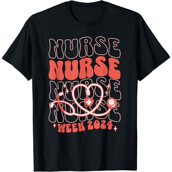 Nurse Week 2024 - Retro Vintage - Nurses Day Nurse Life T-Shirt