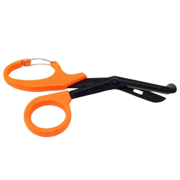 Nurse Week Gift Trauma Shears - Stainless Steel Bandage Scissors Fluoride Coated for Nursing Purposes With Clip on Handle