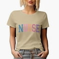 thumbnail image 1 of Nurse Word Merch Gift, Tan T-Shirt, XL, 1 of 5