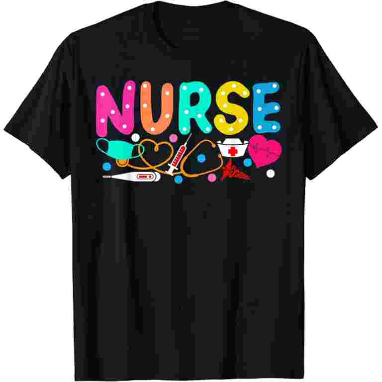 Amazon 2020 Year Of The Nurse Shirt Galaxy Healthcare Tunic AWB