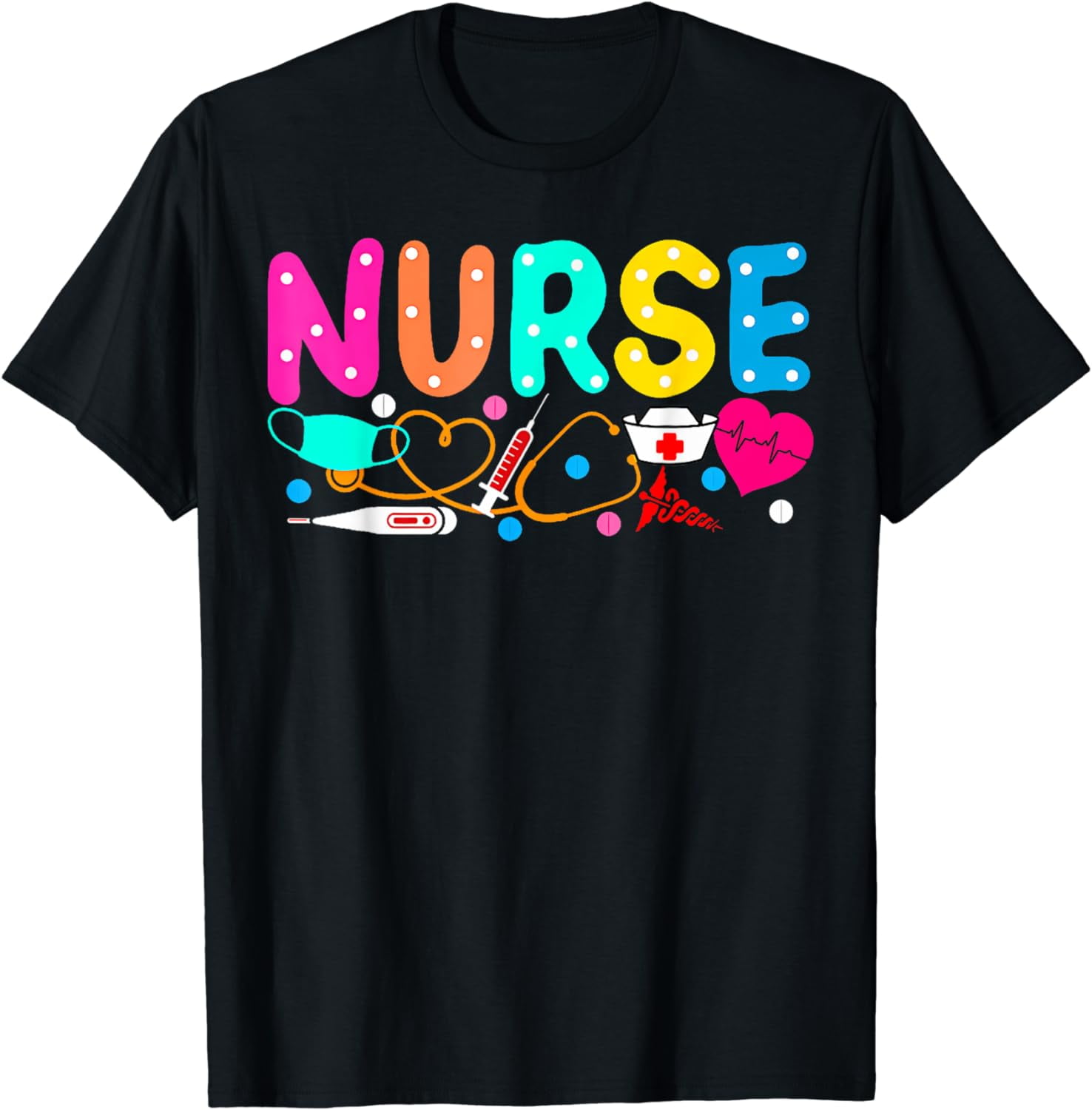 Nurse's Day Nurse Life Happy National Nurses Week 2024 Women TShirt