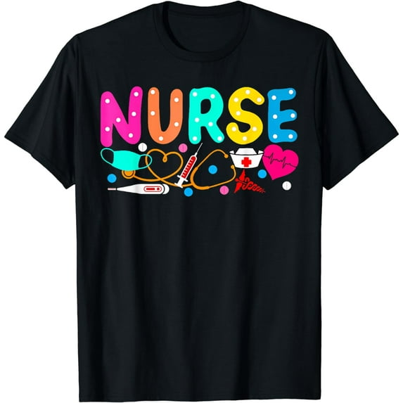 Nurse's Day Nurse Life Happy National Nurses Week 2024 Women T-Shirt