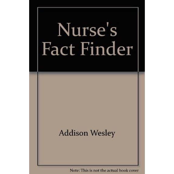 Pre-Owned Nurse's Factfinder, 9780874343083, 0874343089, Hardcover,