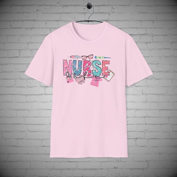 Nurse t-Shirt, Healthcare tee, Nursing Scrubs top, Nursing Grad Gifts
