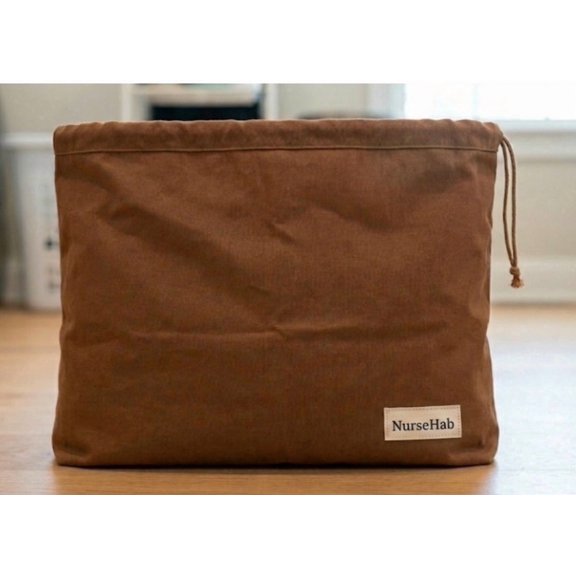 NurseHab Laundry Bag- Brown  color