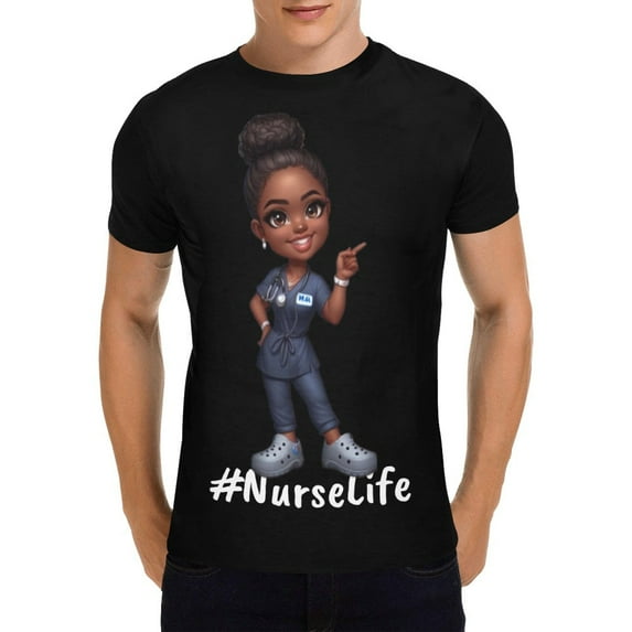 NurseLife, Nurse T-shirts, RN, MA (Size:XXL; Style:Nurselife_MA All Over Print T-Shirt for Men (USA Size) (Model T40);)