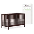 thumbnail image 1 of Nursery Bundle, Dream On Me Synergy MOD Crib in Espresso and Crib & Toddler Mattress Bundle, 1 of 10