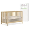 thumbnail image 1 of Nursery Bundle, Dream On Me Synergy MOD Crib in Natural and Crib & Toddler Mattress Bundle, 1 of 10