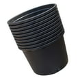 thumbnail image 1 of Nursery Container Injection Molded Pot Fit For Plants Soil Growers or Hydroponics, Black, 1 of 5