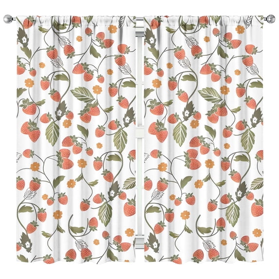Nursery Curtains Boys Girls Kids 8.46 Print Pattern Window Drapes for Living Bedroom Playroom Room Decor Rod Pocket 42x84 Inch 2 Panels