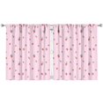 thumbnail image 1 of Nursery Curtains Boys Girls Kids Freshly Picked Strawberries Print Pattern Window Drapes for Living Bedroom Playroom Room Decor Rod Pocket 52x63 Inch 2 Panels, 1 of 2