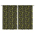 thumbnail image 1 of Nursery Curtains Boys Girls Kids Lemon Tropical Fruit Print Pattern Window Drapes for Living Bedroom Playroom Room Decor Rod Pocket 52x84Inch 2 Panels, 1 of 2