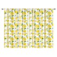 thumbnail image 1 of Nursery Curtains Boys Girls Kids Lemons Fruits Funny Print Pattern Window Drapes for Living Bedroom Playroom Room Decor Rod Pocket 52x84Inch 2 Panels, 1 of 2