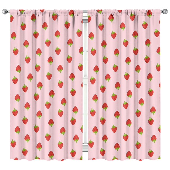 Nursery Curtains Boys Girls Kids Print Pattern Window Drapes for Living Bedroom Playroom Room Decor Rod Pocket 42x84 Inch 2 Panels