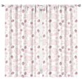 thumbnail image 1 of Nursery Curtains Boys Girls Kids Strawberry Bubble Gum Print Pattern Window Drapes for Living Bedroom Playroom Room Decor Rod Pocket 42x84 Inch 2 Panels, 1 of 2