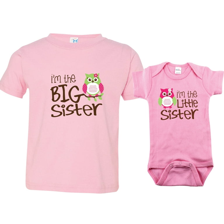 Funny Sibling Gift For Little Brother Shirt Lil Sister Gift T-Shirt Funny Sibling Gift For Little Brother Shirt Lil Sister Gift T-Shirt