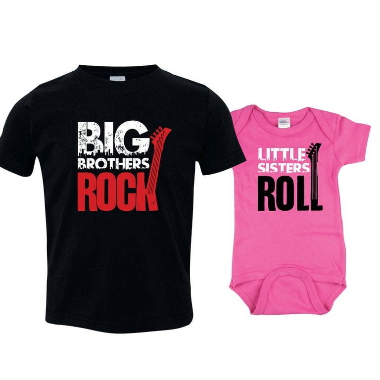 Big sister deals baby brother outfits