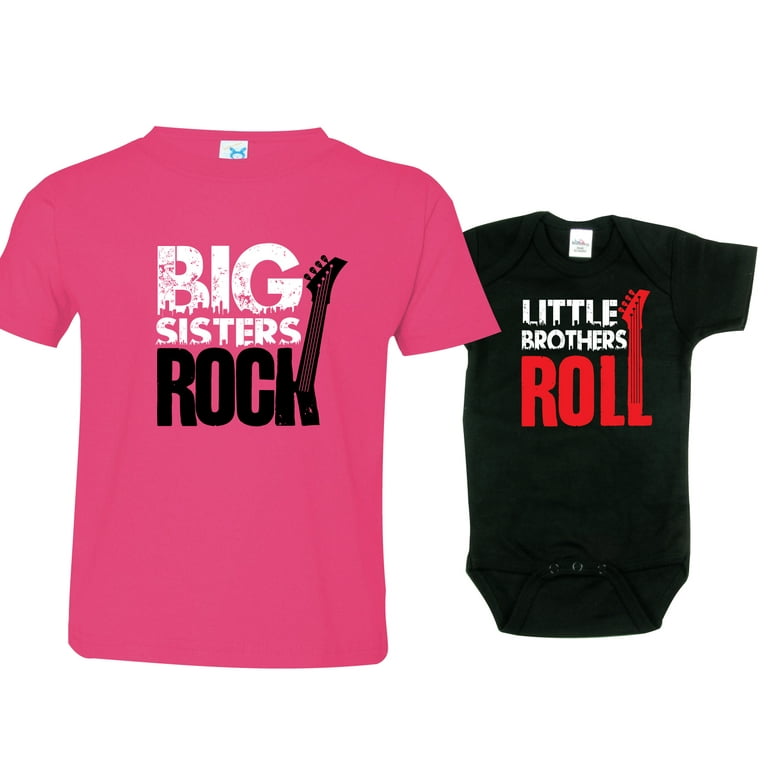 Funny Sibling Gift For Little Brother Shirt Lil Sister Gift T-Shirt Funny Sibling Gift For Little Brother Shirt Lil Sister Gift T-Shirt