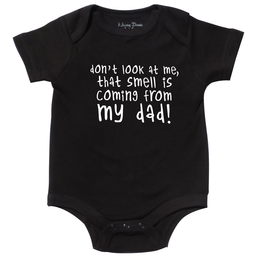 Funny Baby Outfit, I only Cry When Ugly People Hold Me, Black 0-3 mo 