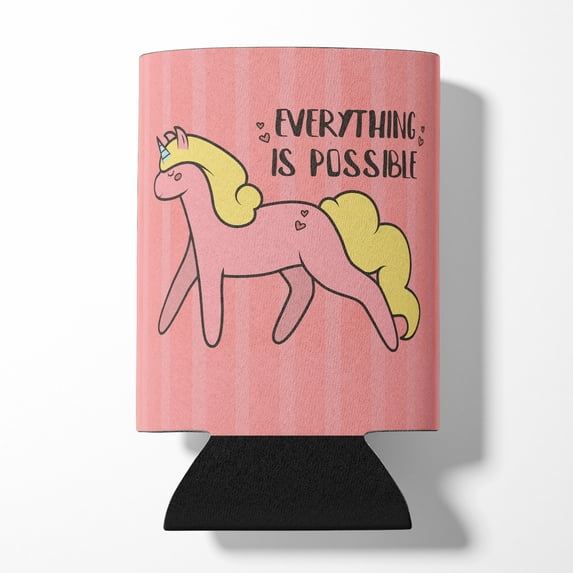 Nursery Everything is Possible Unicorn Can or Bottle Hugger