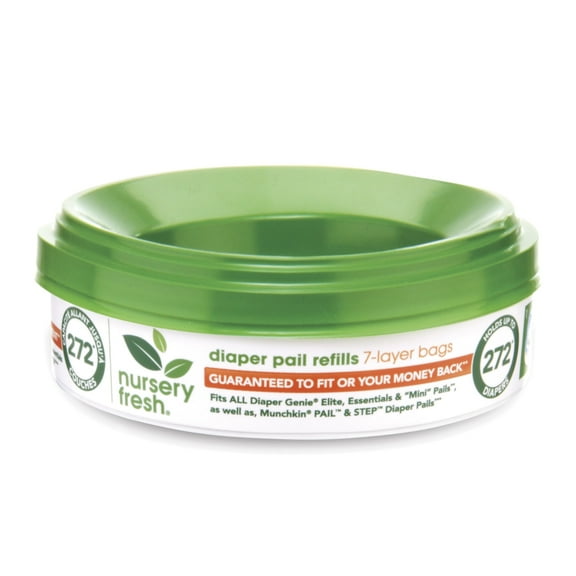 Nursery Fresh® Diaper Pail Refills, Holds up to 272 Newborn Diapers, 1 Pack