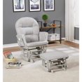 Nursery Glider & Ottoman Sets, Reclining Swivel Glider Rocker with