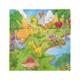 thumbnail image 1 of Nursery Head Scarf, Cartoon Style Animals, Head Wrap, 3 Sizes, by Ambesonne, 1 of 2
