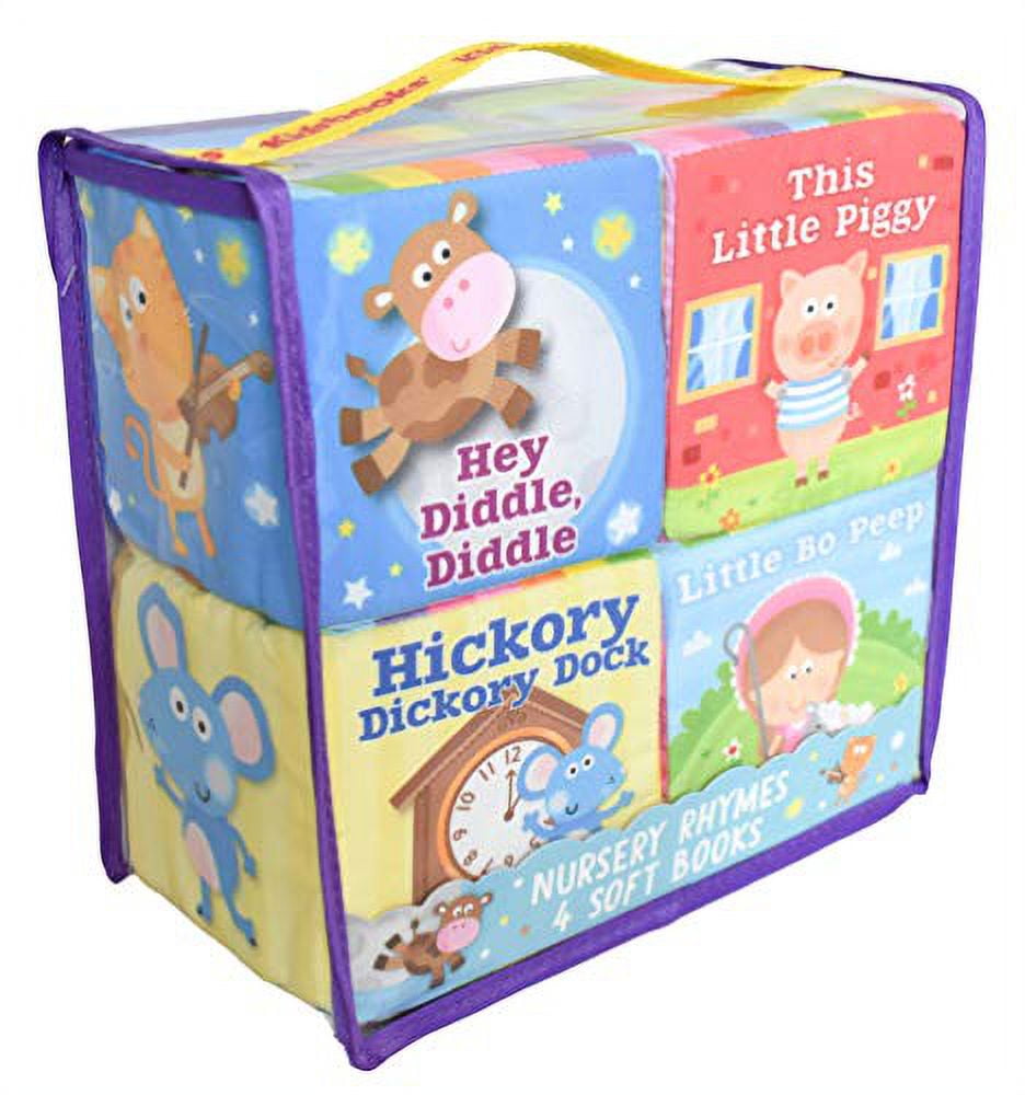 Nursery Rhymes: 4 Soft Books (Hey Diddle, Diddle/Little Bo Peep/This ...