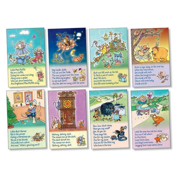 Nursery Rhymes Bulletin Board Set | Bundle of 2 Sets