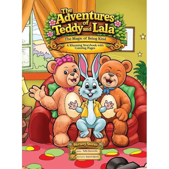 Nursery Stories The Adventures of Teddy and Lala: The Magic of Being Kind, Book 2, (Hardcover)