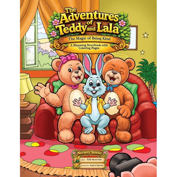 Nursery Stories The Adventures of Teddy and Lala: The Magic of Being Kind, Book 2, (Paperback)