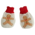 thumbnail image 1 of Nursery Time Baby Christmas Gingerbread Man Booties, 1 of 2