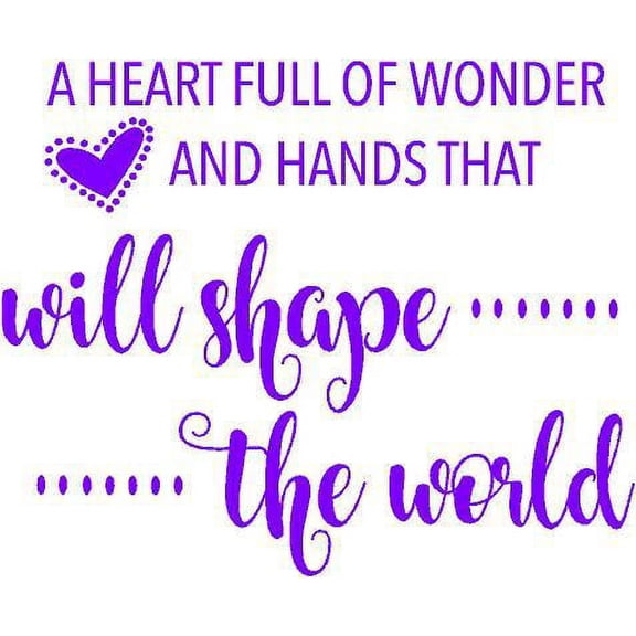 Nursery Vinyl Wall Quote 20"x18" - Baby Bedroom DÃ©cor / Decal & Stickers