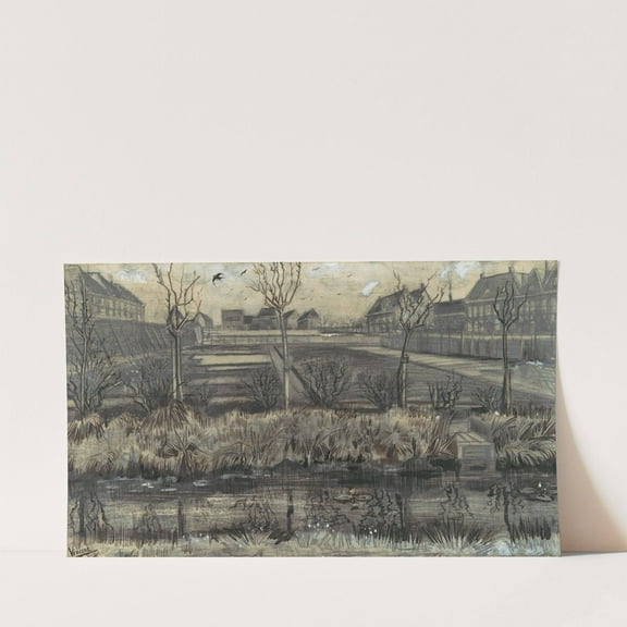 Nursery on Schenkweg - Vincent Van Gogh Artwork - livingroom bedroom office dining room - 9x12 - High Quality Wall Art Poster Print Decor - UNFRAMED