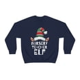 thumbnail image 1 of Nursery teacher Elf Unisex Sweatshirt, S-2XL Christmas Holidays Xmas Elves, 1 of 9