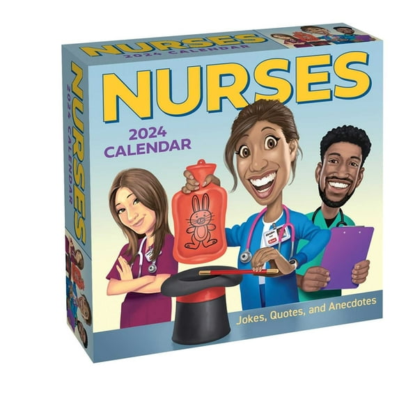 Nurses 2024 Day-To-Day Calendar: Jokes, Quotes, and Anecdotes (Other)