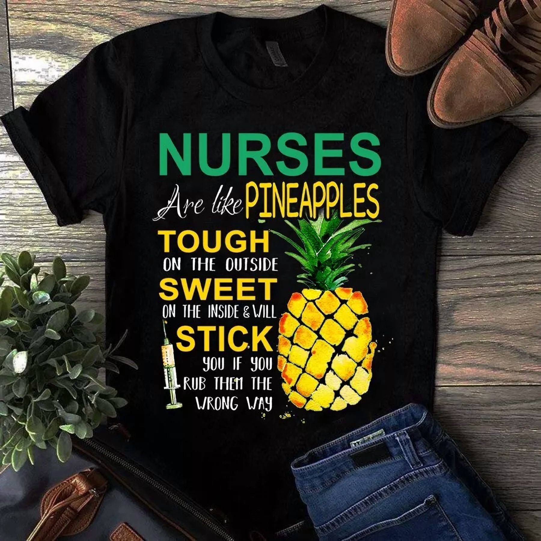 Pneapples Nurses Are Like Pineapples Tough on the Outside Sweet on the Inside ...