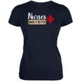thumbnail image 1 of Nurses Make It Better Juniors Soft T Shirt Navy 2XL, 1 of 1