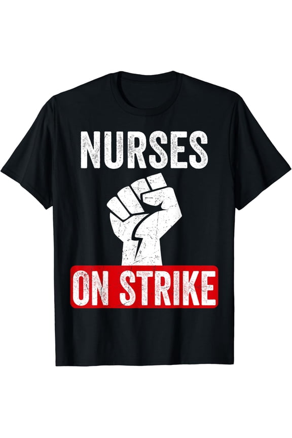 Nurses On Strike Nnu National Nurses United Staffing Support T Shirt
