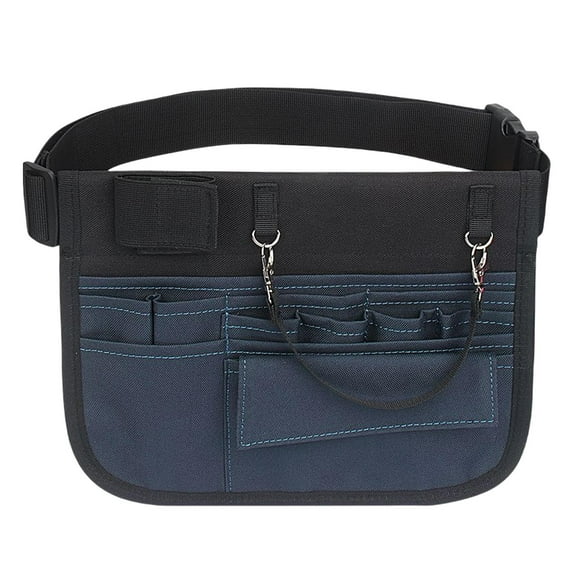 Nurses Pouch Waist Bag Adjustable Fanny Pack Pouch Oxford Cloth Accessories Blue 14