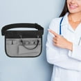 thumbnail image 1 of Nurses Pouch Waist Bag Adjustable Fanny Pack Pouch Oxford Cloth Accessories (Gray ), 1 of 6