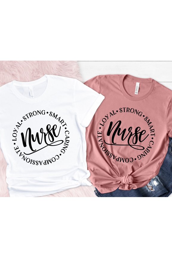 Nurses Superhero Nurse Week Shirt For Woman Nursing Shirt Nursing School TeeStrongSmartCar