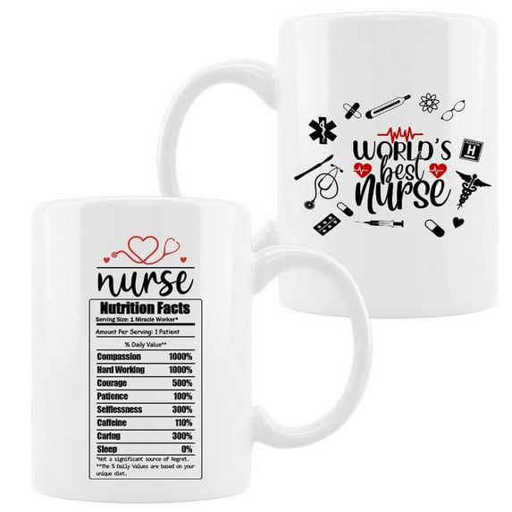 Nurses Week Gifts 2025 Best Nurse Gifts,11oz Funny Coffee Mug for Nurses,Nurse Graduation Gift Rn Gifts Nurse Practitioner New Nurses Nurse's Day Christmas Appreciation Nurse Gift for Women Men