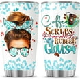 thumbnail image 1 of Nurses Week Women Tumblers For School Nursing Cups, Nurse Gifts, Tumbler 20 Oz With Lid And Straw, Nurse Coffee Scrubs, 1 of 6