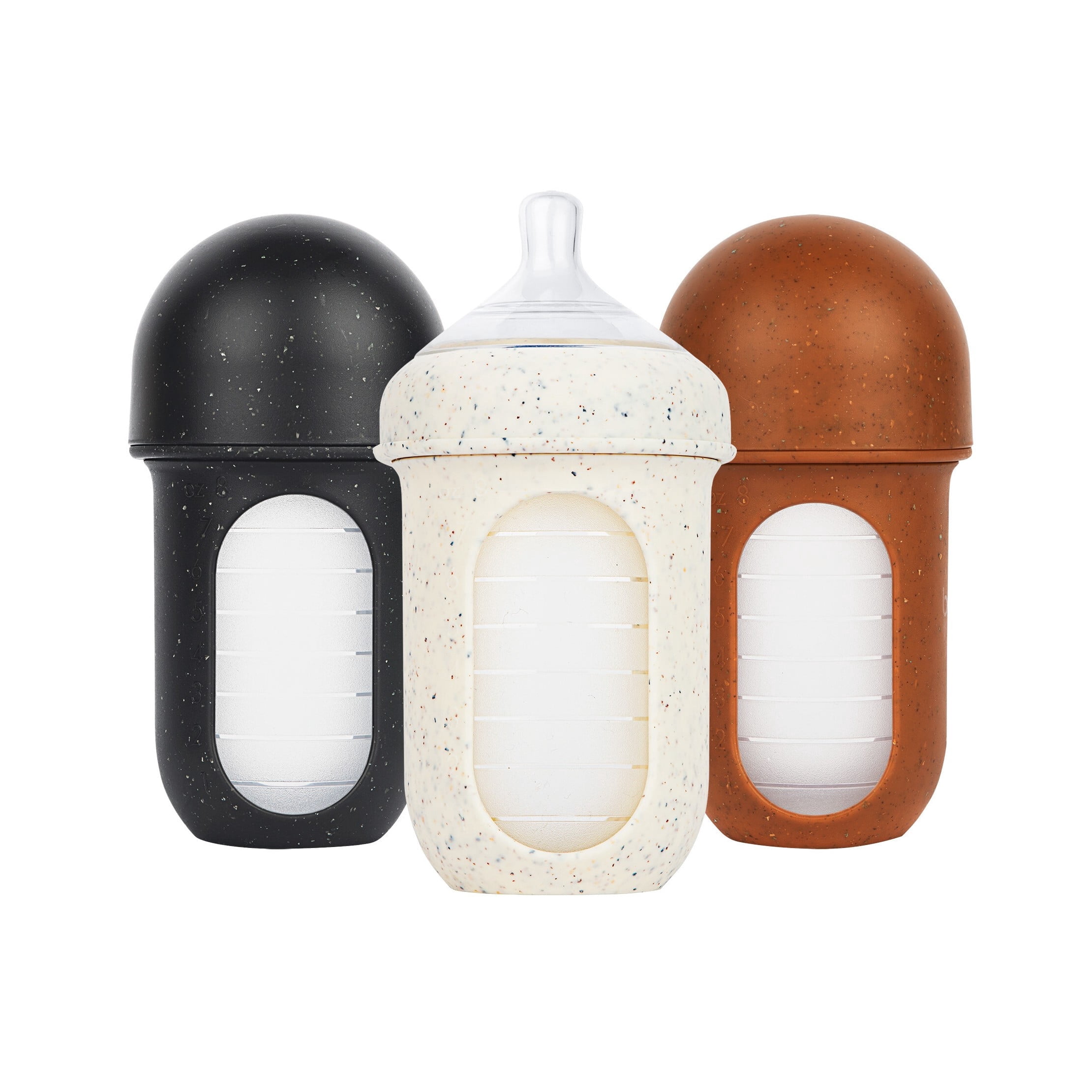 Olababy Gentle Bottle & Sippy Straw Lid Bundle – 8oz Baby Bottle For Easy Feeding Transition - View #4