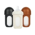 thumbnail image 1 of Nursh Silicone Baby Bottles with Collapsible Silicone Pouch - 8 fl oz/3pk - Speckle, 1 of 6